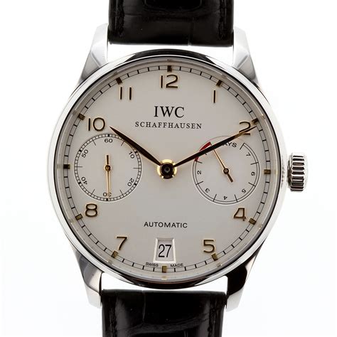 iwc portuguese riserva di carica usato|IWC Portuguese Automatic 5001 Seven Days Power Reserve .